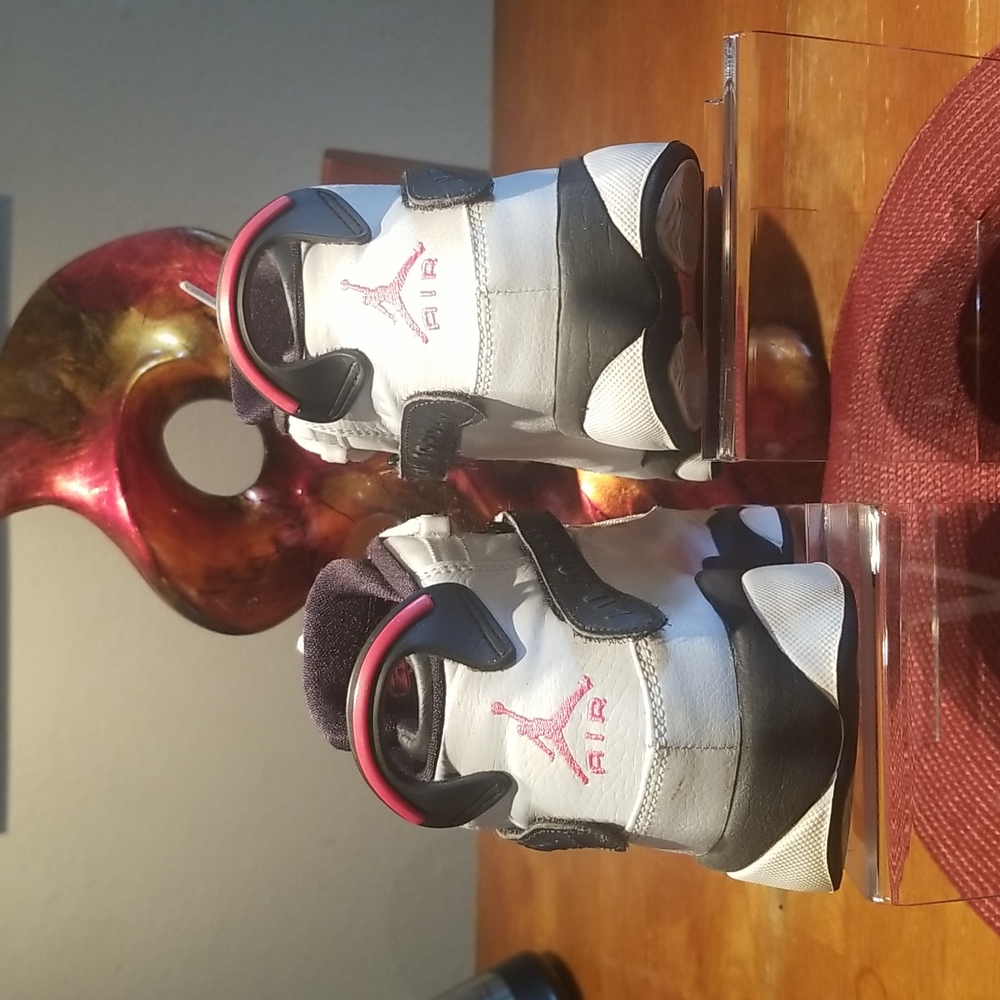 Jordan 6 Rings Flash Pink. Size 7.5 - Picture 4 of 10